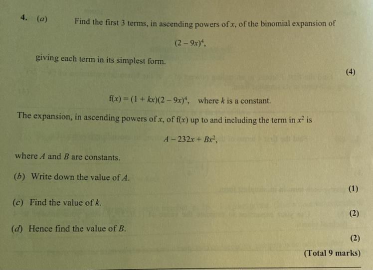 I need help with binomial expansion pls, the question is attached-example-1