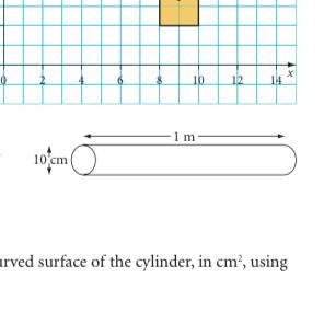 B One of these numbers is the area of the outside curved surface of the cylinder, in-example-1