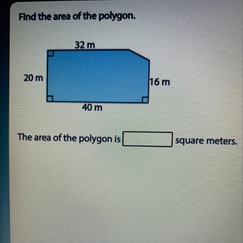 Find the area of the polygon.-example-1