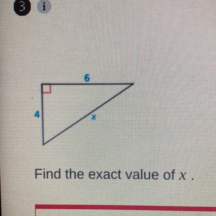 Find the exact value of x.-example-1