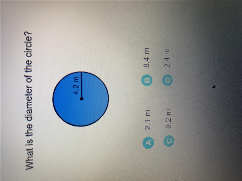 What is the diameter of the circle-example-1