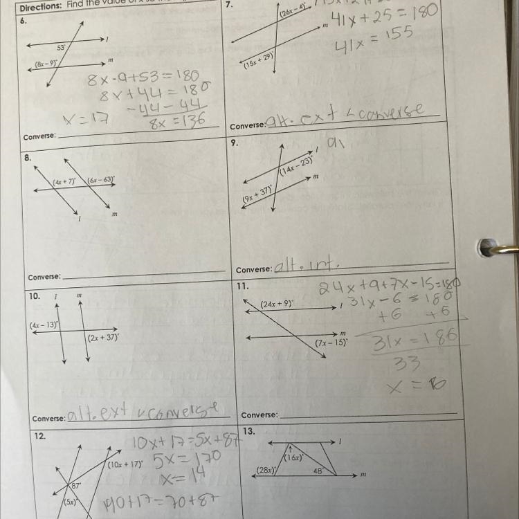 Please I need help with questions 8,9,10 and 13 ASAP is due tomorrow-example-1