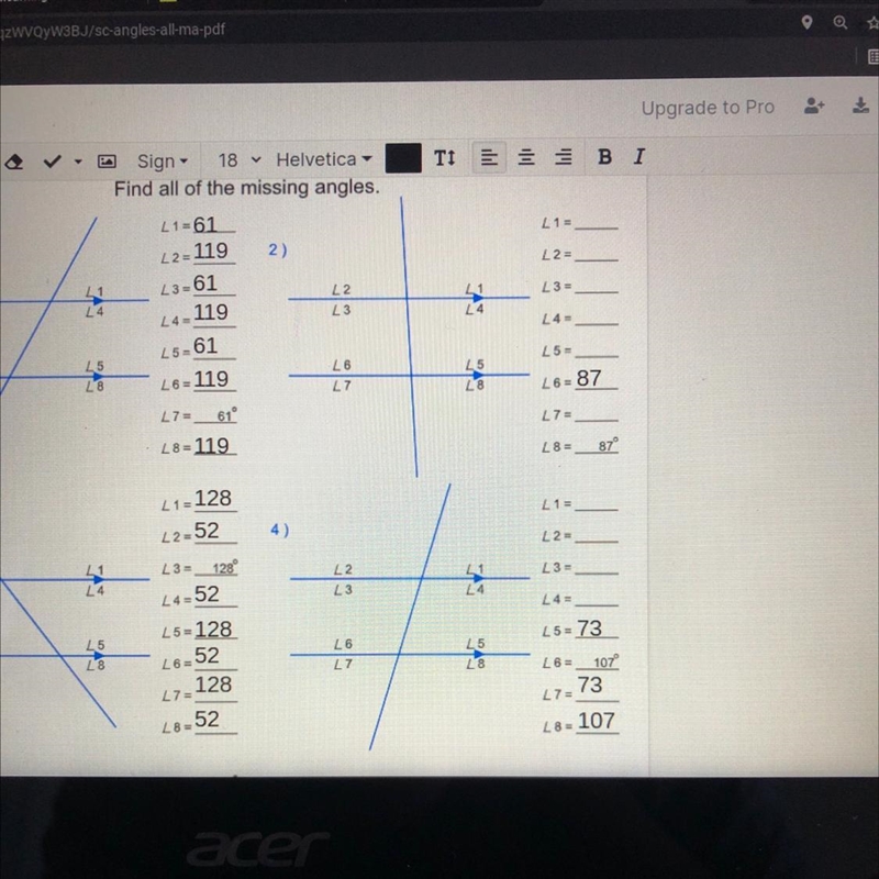 HELLO CAN ANYONE PLZ HELP ME WITH part (4) and part (2) plz and thank you I’m and-example-1