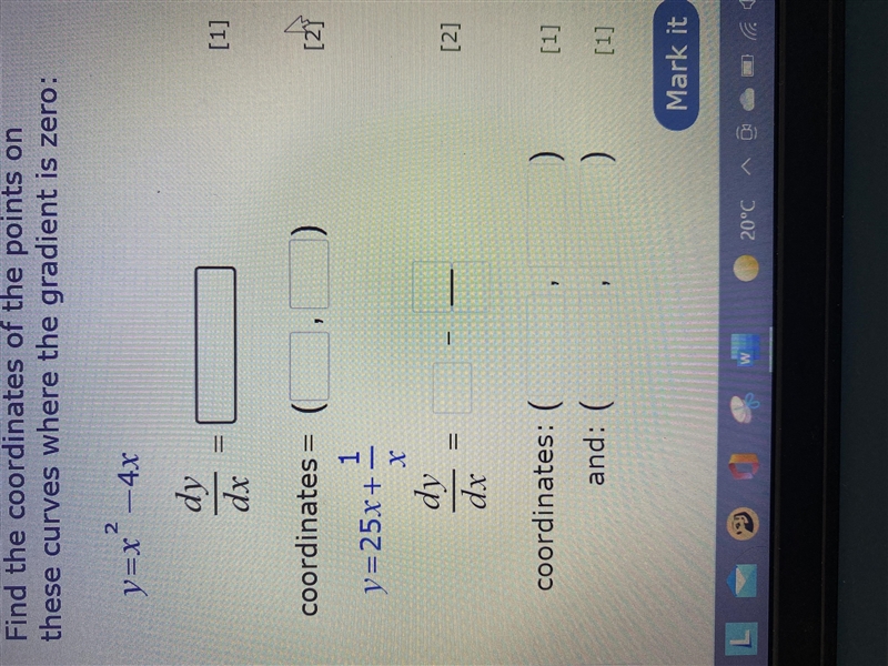 Please help ASAP. Differentiating polynomials-example-1