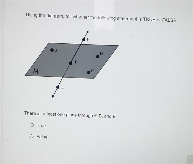 Theres another question after this one, using the same plane. AC is contained in Plane-example-1