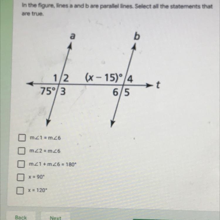 What statements are true?-example-1