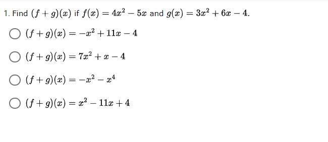 Help algebra 2 100 points if you answer right-example-1