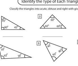 Identify the types of each triangle ​-example-1