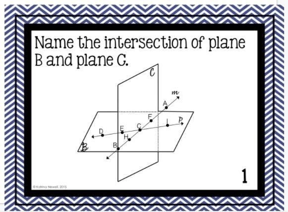 Name the intersection of plane B and plane C-example-1