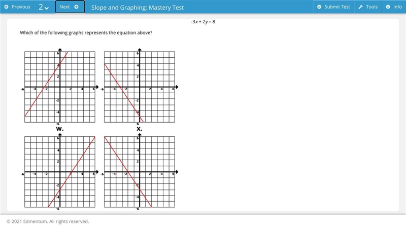 -3x + 2y = 8 Help pleases and thank you ...-example-2