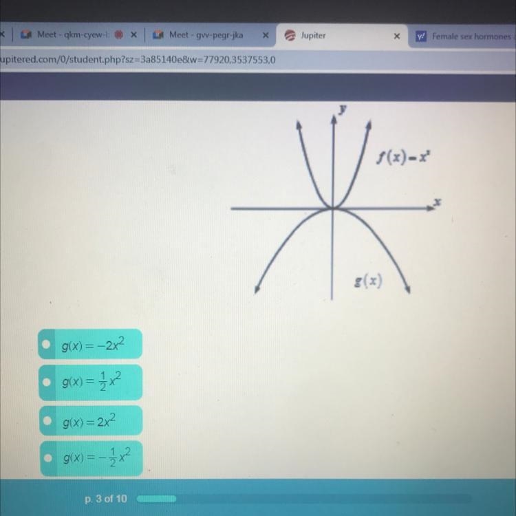 F the quadratic function f(x) = x2^2 is graphed below along with the quadratic function-example-1