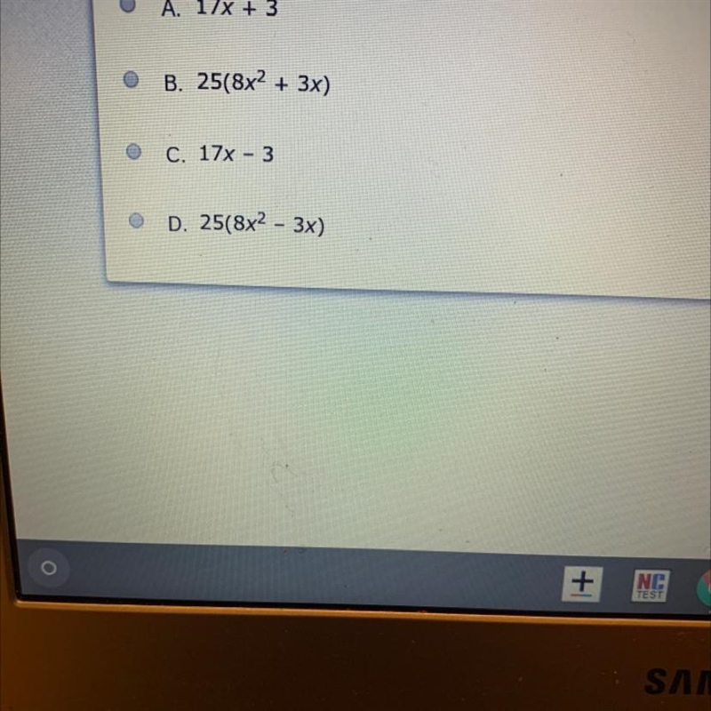 HELP I NEED HELP ASAP Aaron build and sells birdhouses. The expression (8x-3) represents-example-1