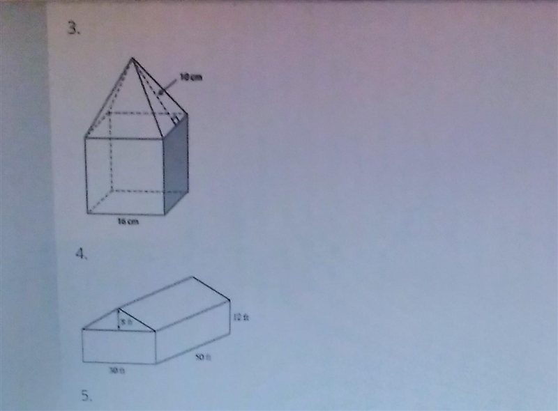 Find the total surface area and volume of the figures below? ​-example-1