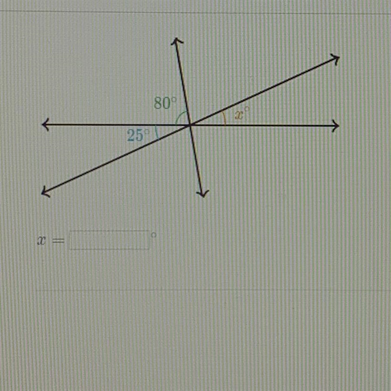 Help meeeee. what does x equal?-example-1