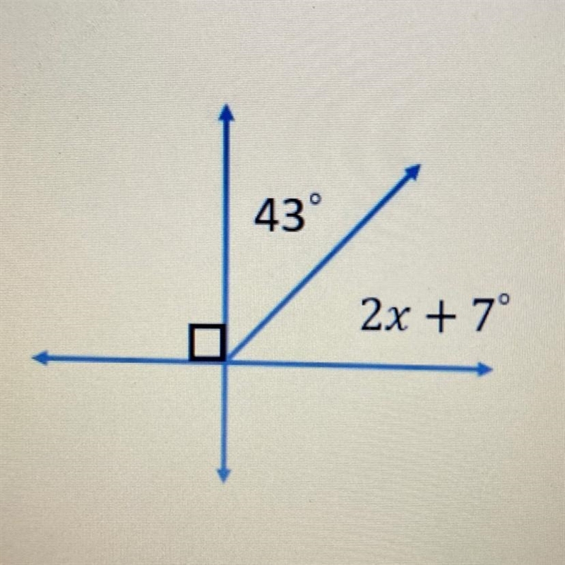 Solve for x. please help asap we have a test on these tomorrow and i have no idea-example-1