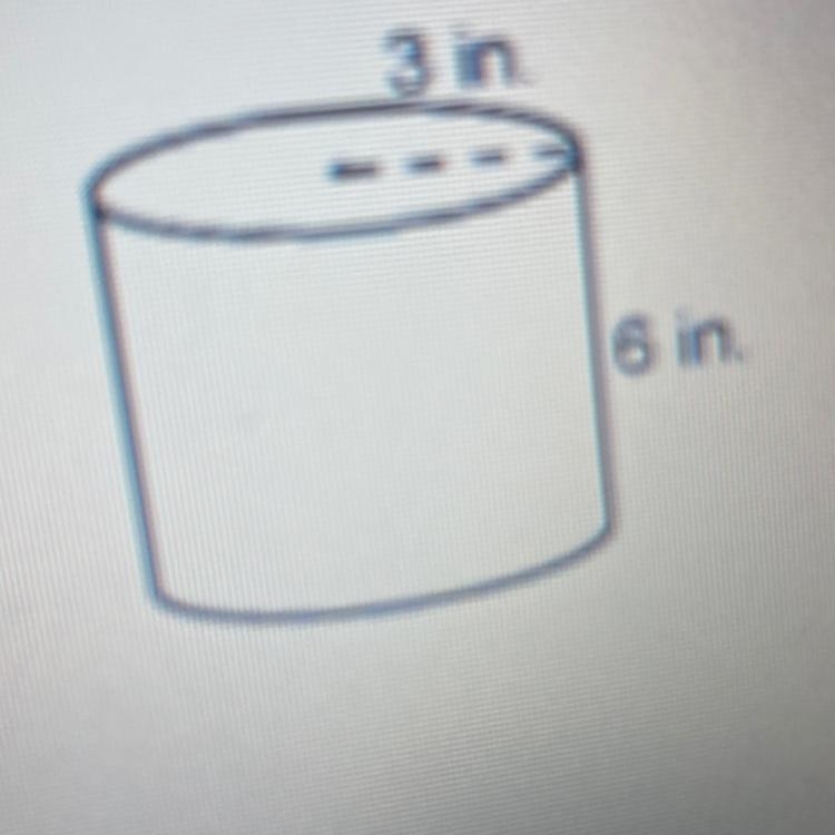 What is the exact volume of the cylinder-example-1