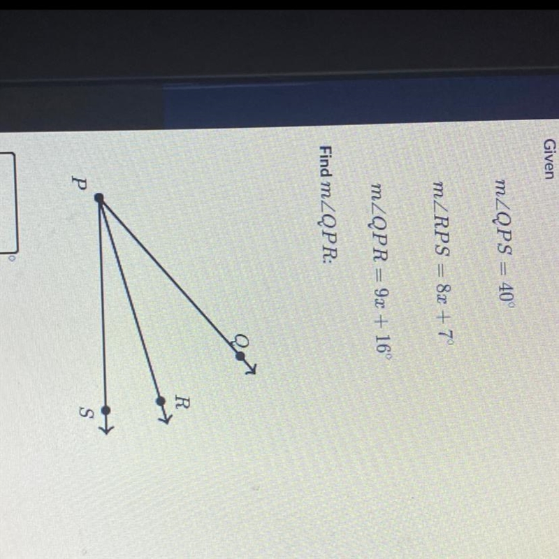 Please help what does QPR equal?-example-1