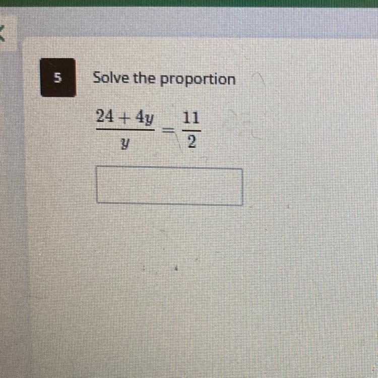 Solve the proportion (someone pls help)-example-1