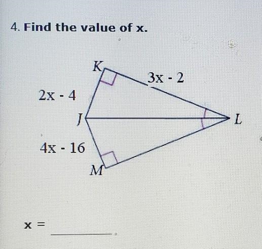 Find the value of x. PLEASE HELP​-example-1