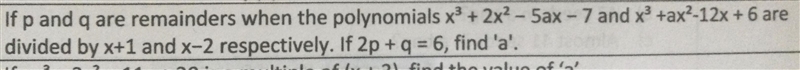 If p and q are remainders when the polynomials-example-1