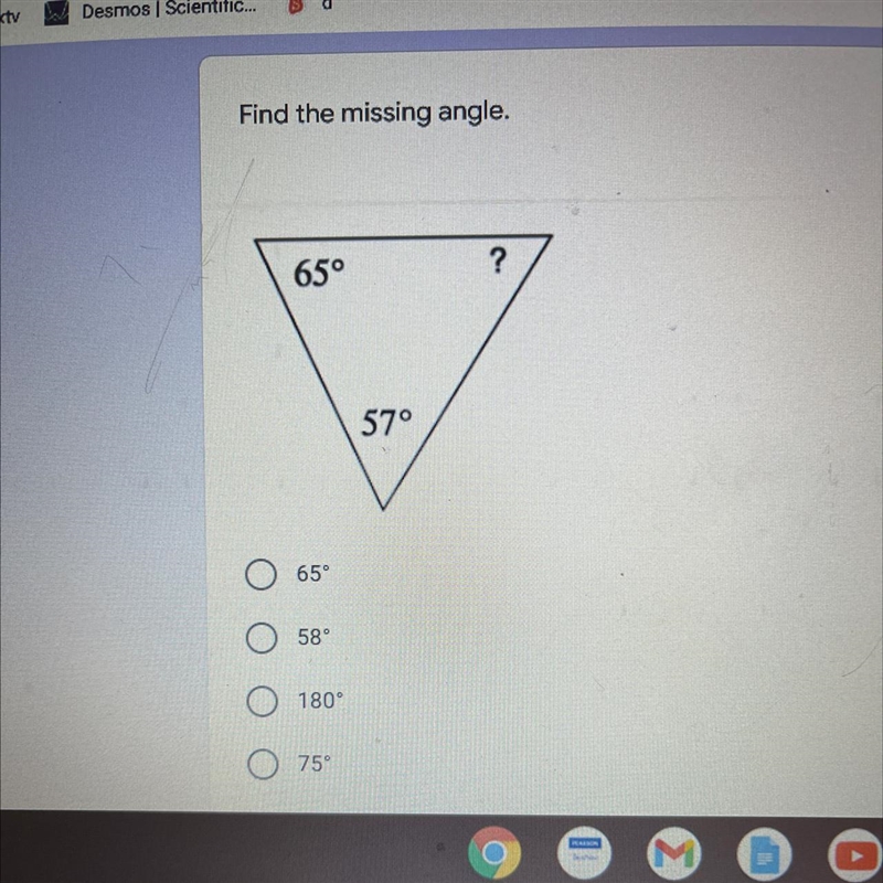 Find the missing angle-example-1