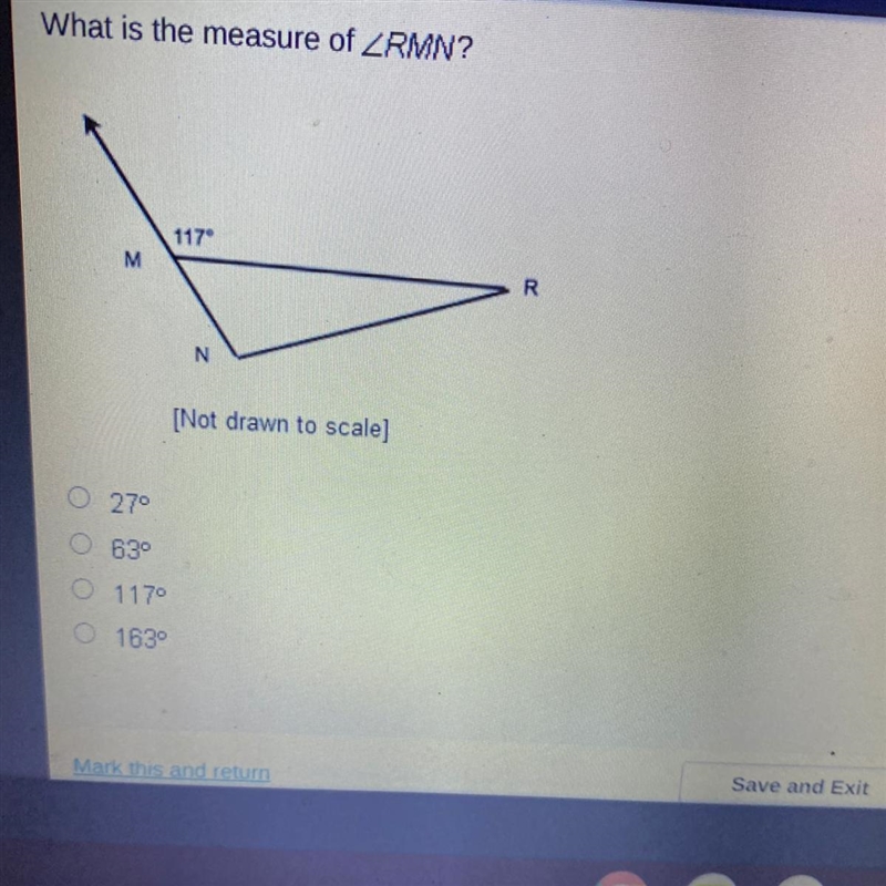 What is the measure of RMN? (Don't understand how to get the answer)-example-1