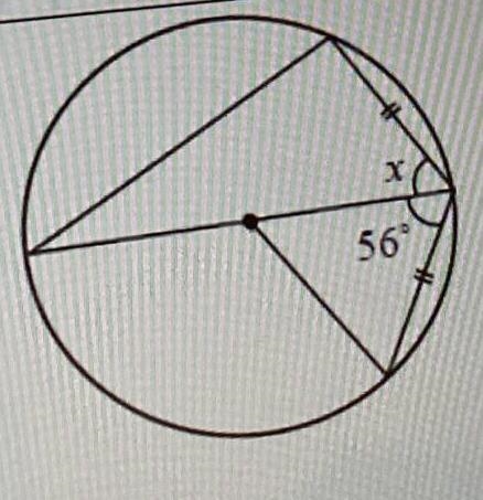 Find x. need help w this question in the pic, thanks a lot !-example-1