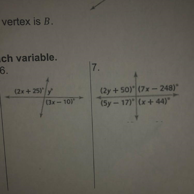 Find the value of each variable-example-1