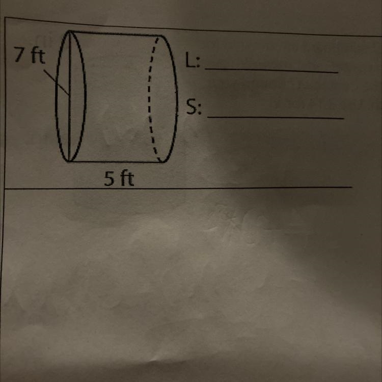 What is the lateral and surface are?-example-1