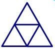 Last one, So so sorry! Which net diagram cannot be folded into a triangular pyramid-example-4