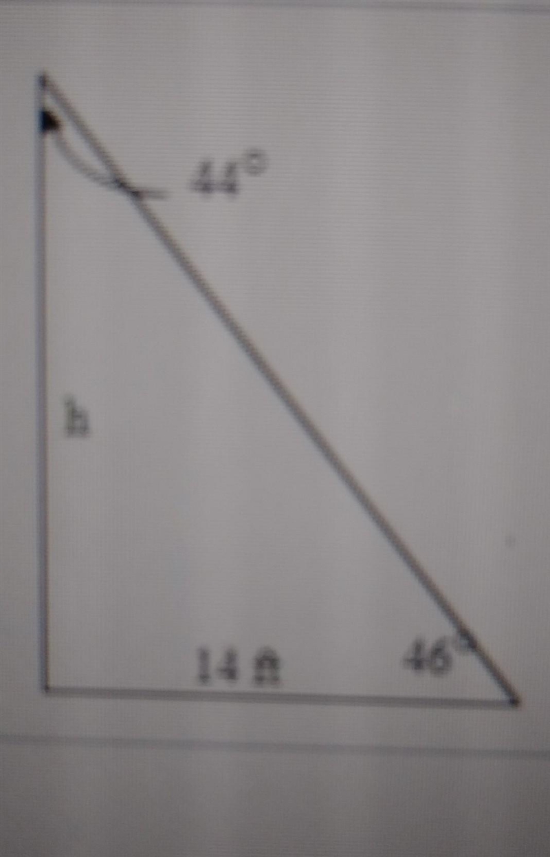 the main sailboat has the dimensions shown in figure at the right . what is the height-example-1