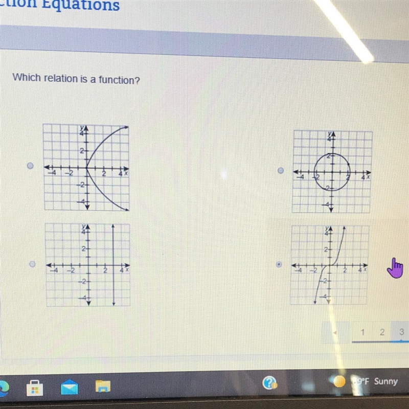 Which relation is a function?-example-1