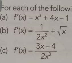 Integration as the Inverse of Differentiation, Integration of ax" and Integration-example-1