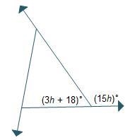 What is the value of h? Answer choices: h=1.5, h=9, h=10, h=13.5-example-1