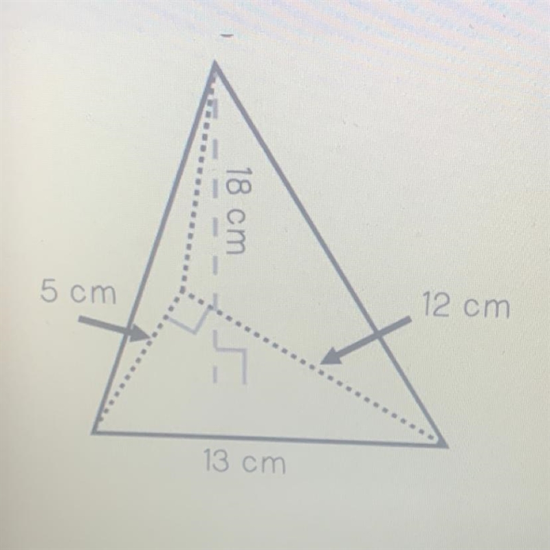 What is the volume of the figure below? A.180 centimeters cubed B.540 centimeters-example-1