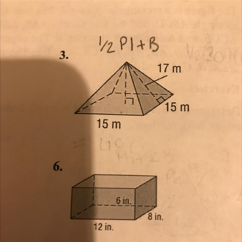 Find the surface area of each solid to the nearest tenth, if necessary. these bothered-example-1