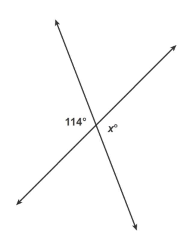 What is the value of x in this figure? Enter your answer in the box. x =-example-1