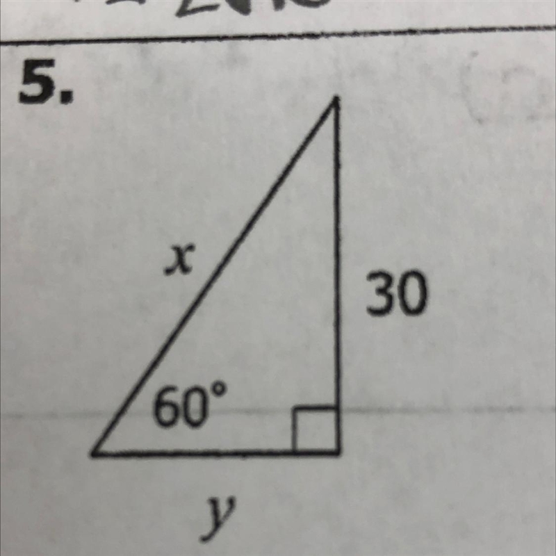 HELPPPPPP!!! find each missing length. give all answers in the simplest radical form-example-1