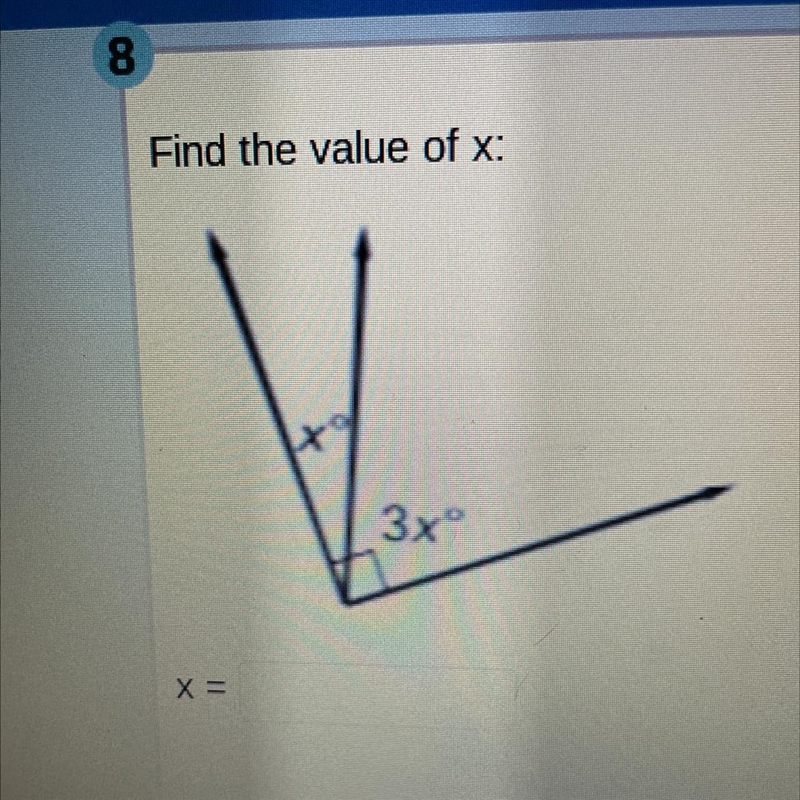 DUE TONIGHT HELP find the value of x-example-1