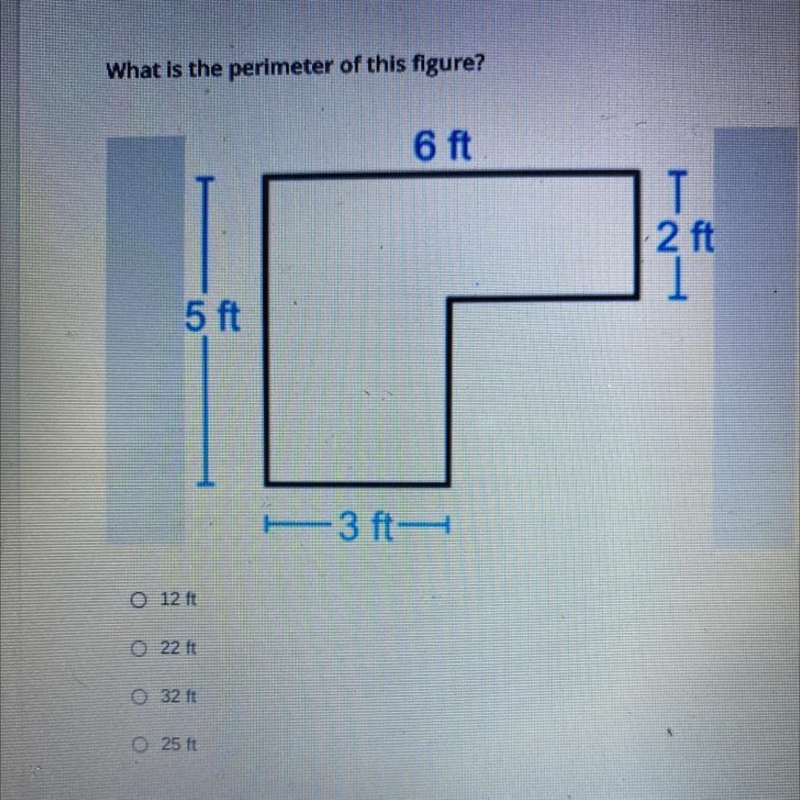 What is the perimeter of this figure?-example-1