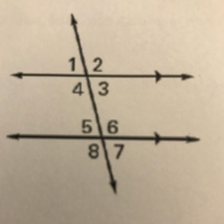 If angle 2 = 113, what is angle 6?-example-1