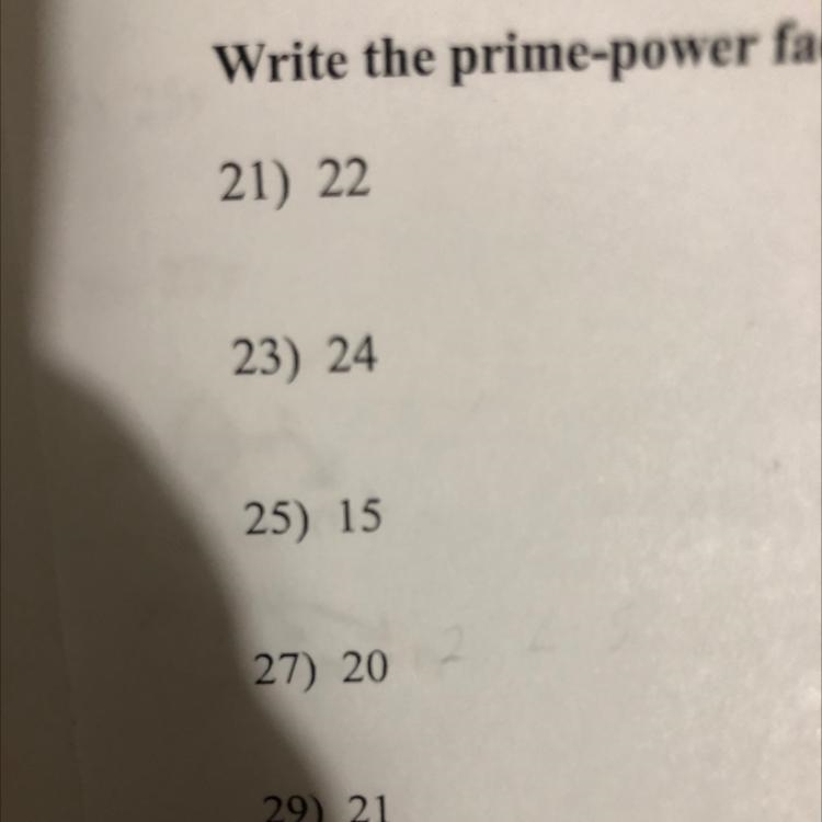 PLEASE! I need the prime-power factorizations for these!!!-example-1