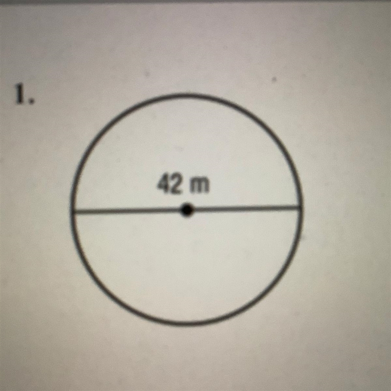 Find the circumference of each circle. Use 3.14 for π. Round to the nearest tenth-example-1