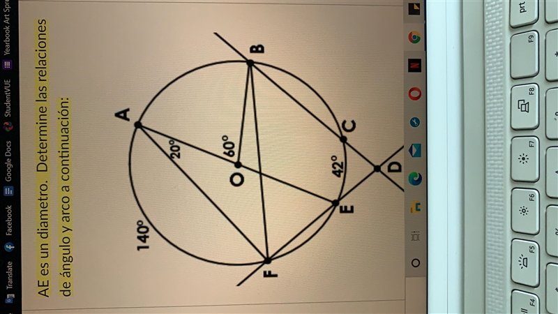 Circles and angles/arcs could someone help me with this geometry question please?-example-1