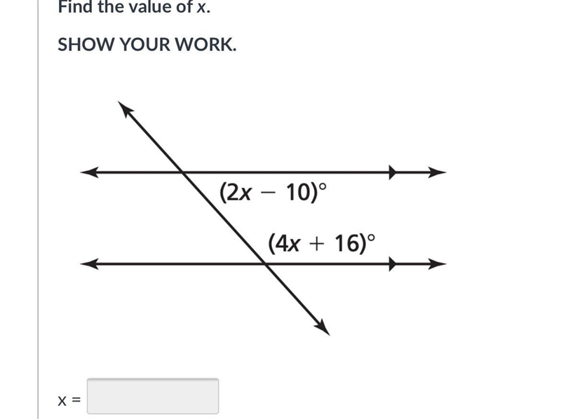 100 POINTS! SOLVE FOR X. PIC ATTACHED. Random answers will be reported.-example-1