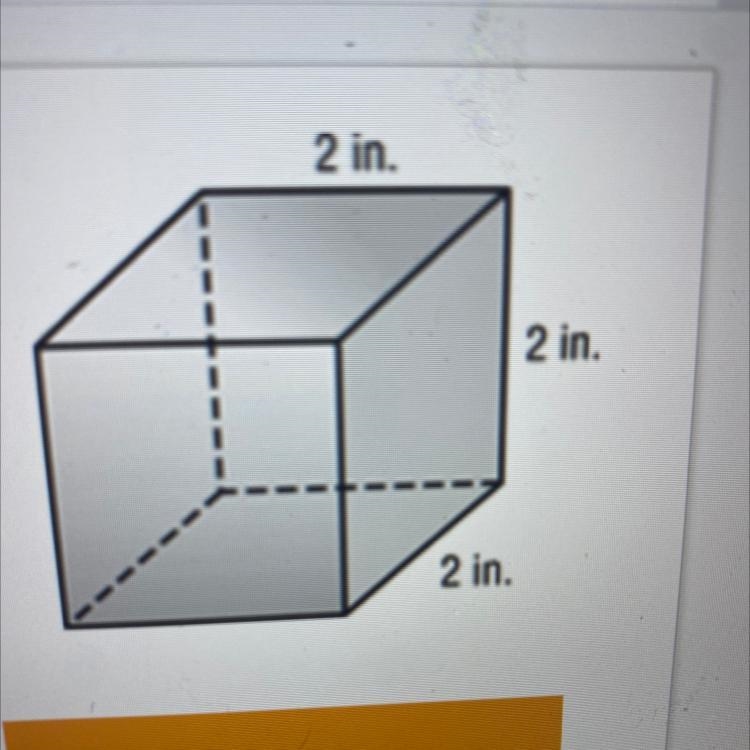 2 in. 2 in. 2 in. Fine the area-example-1