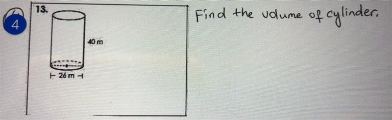 HELP PLEASE! Find the volume of cylinder, 4in A) 887.9 B) 904.06 C) 15,509.3 D) 21,237.2-example-1