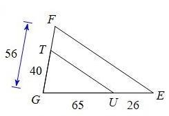 Are the triangles similar? If so, what postulate or theorem proves their similarity-example-1