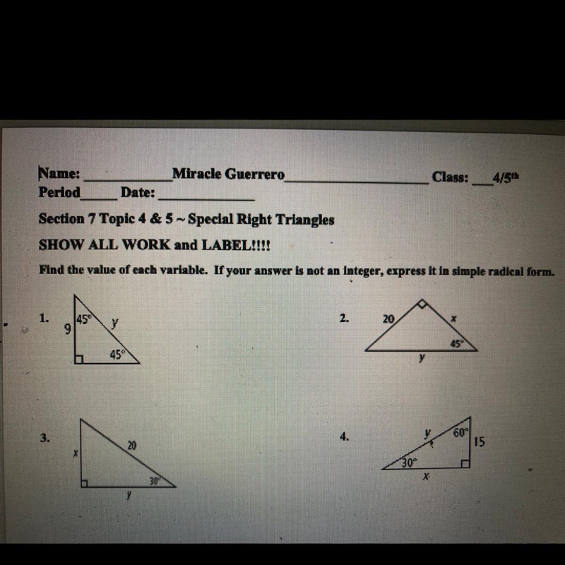 CAN SOMEONE PLEASE HELP ME ON THIS PLEASE SHOW THE WORK I REALLY JUST NEED ANYONE-example-1