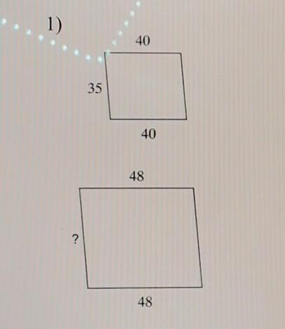 What is the length of the missing side?​-example-1